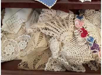 Vintage Collection Of Assorted Hand Made Crochet