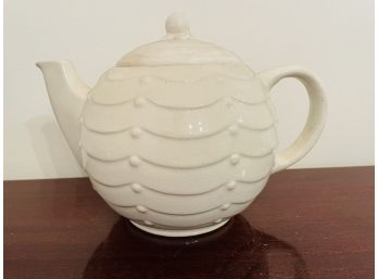 Vintage  Sculpted Tea Pot W/Lid