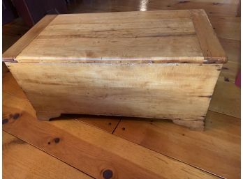 Antique Wood Multi-Use Trunk