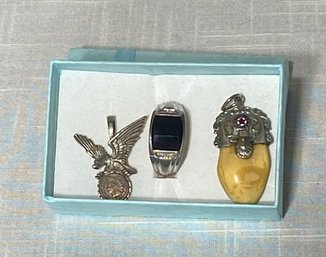 Elk Tooth Fraternal Order Pendant And Other Treasures