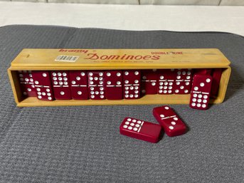 Vintage Dominoes Set - Double Nine