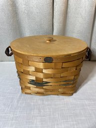 Large Round Peterboro Basket