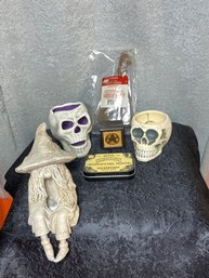 Creepy Spell Lot - Witch And Skeletons