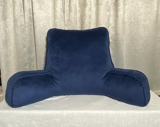 Large Bed Wedge With Arms - Blue