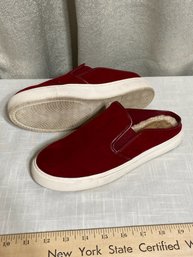 Red Slide On Sneakers
