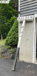 RailRoad Marker Sign