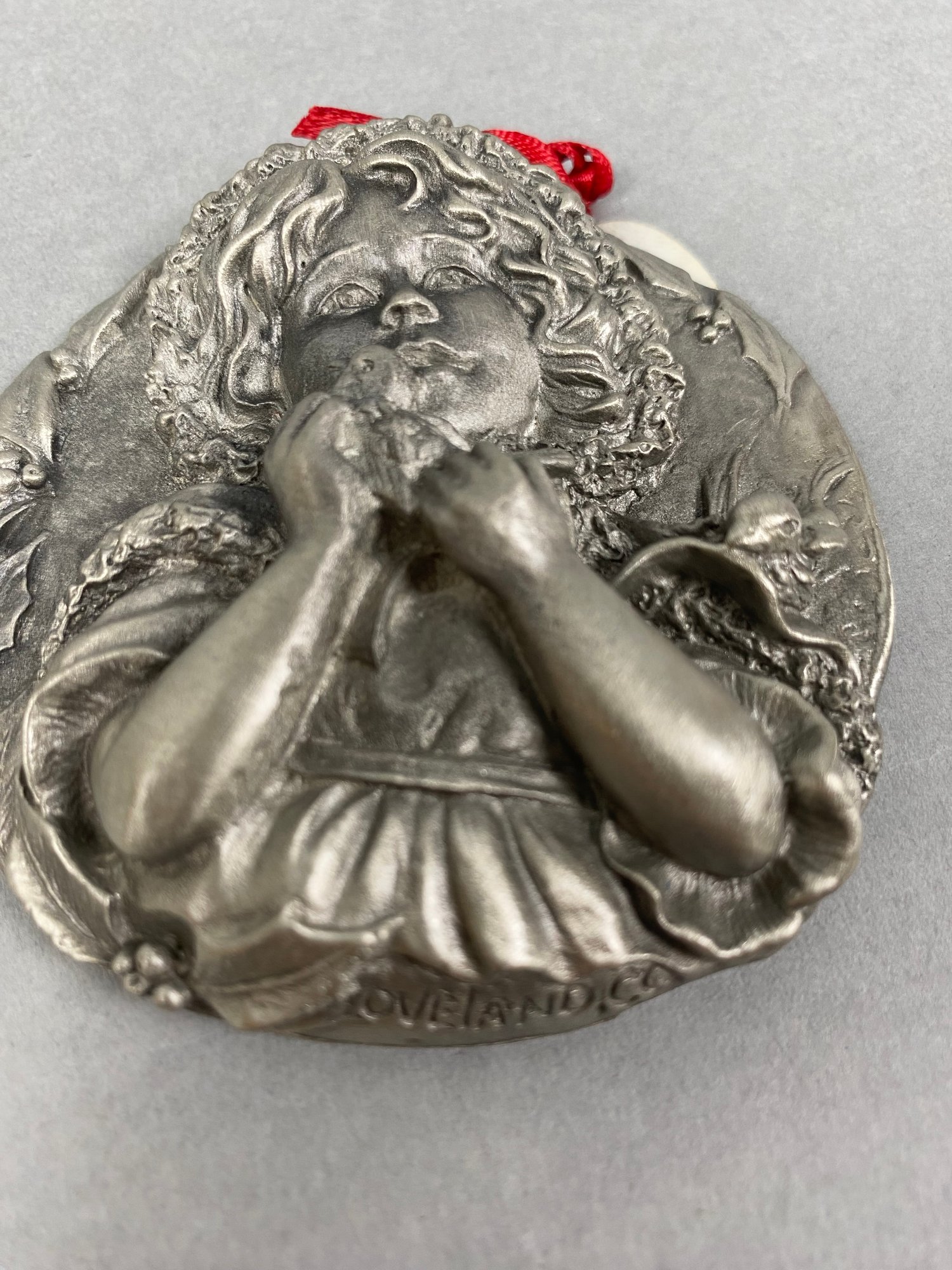 Loveland Colorado Pewter Christmas Ornament, Signed & Numbered, 1996