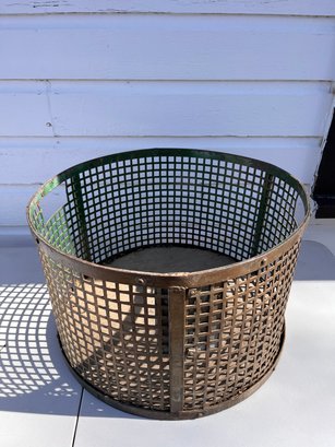 Metal Sugar Beet Tare Weight Basket For Weighing Produce