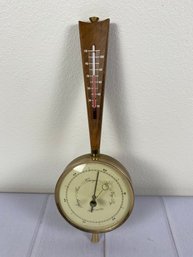 Awesome Vintage, Mid-century, MCM Barometer & Thermometer, Wall Decoration