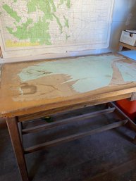 Very Cool Antique Or Vintage Drafting Or Work Table