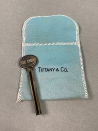 Vintage Tiffany Sterling Silver Toothpaste Tube Roller Or Crimper (17.9 Grams)