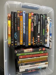 Box Of Over 20 Miscellaneous Movies On DVD, X-Men