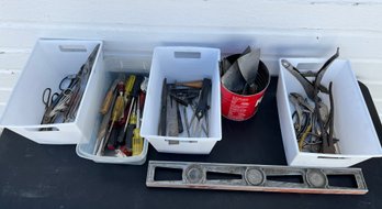Lot Of Miscellaneous Tools- Includes Screwdrivers, Scissors, And More