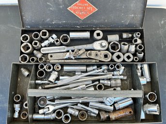 Miscellaneous Socket Sets And Sockets- Includes Craftsman, Crescent, Indestro, And More