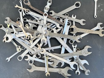 Huge Lot Of Wrenches- Includes Brands Wardmaster, Truecraft, Caloy, And More
