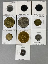 Miscellaneous Collectable Coins, Bus Tokens, Casino Tokens & Tax Tokens