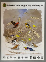 Pair Of U.S. Fish & Wildlife Service, International Migratory Bird Day Posters From 1998, John Sill