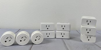 Lot Of Ten Smart Plugs From Three Different Brands