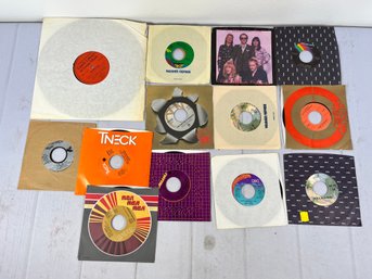 Lot Of Vinyl Records/LPs With Miscellaneous Songs And Artists- Includes 33s And 45s