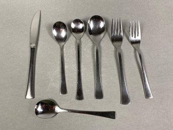 Nice Set Of Barclay Geneve Stainless Steel Flatware For 6 Or More