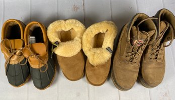 New Women's Shoes, Sogg Thinsulate 4 Seasons, Kiwi Gear Slippers & Brahma Hiking Boots