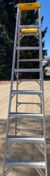 Nice 8 Ft Aluminum Werner Step Ladder