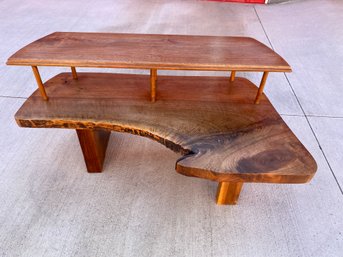 Incredible One Of A Kind Live Edge Table With Beautiful Finish