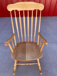 Beautiful Amish Made Boston Rocker Style Rocking Chair
