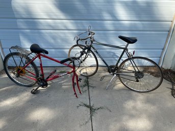 Schwinn Traveler And Trex 820 Bicycles