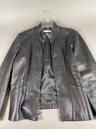 Men's Preston & York Size XL Lambskin Bomber Jacket