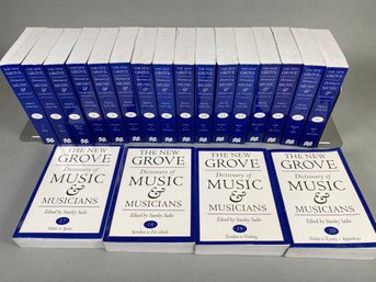 Complete 20 Volume Set Of The New Grove Dictionary Of Music And Musicians Edited By Stanely Sadie