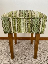 Funky Upholstered Seat Or Stool In MCM Midcentury Modern Design