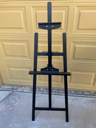 Nice Black Collapsible Foldable Wood Artist's Easel