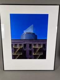 Fabulous Framed And Matted Photograph By Local Artist Howard Rosenfeld, 'Baukunst'