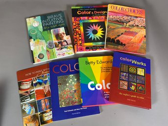 7 Books On Painting, Color & Design, Featuring Color Works And Color Choice