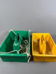 Pair Of Tool Caddies Or Portable Tool Trays