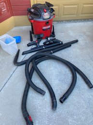 Craftsman 20-gallon, 6.5 Horsepower Wet Dry Vac Or Shop Vacuum, Pos-i-lock System For Hose Attachment