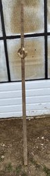 Antique Wooden Surveyor's Stick Pole