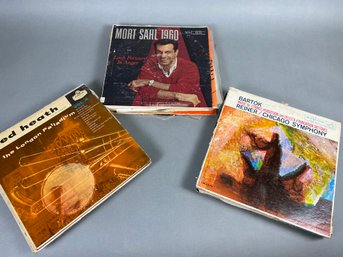 Large Lot Of Jazz, Classical, Choir & Religious LP Vinyl Record Albums, Bach, Dave Brubeck, Andre Previn