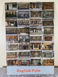 Awesome Framed Poster Featuring English Pubs Including Royal Oak, The Cambridge & The Canterbury Arms