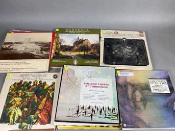 Large Lot Of Classical, Choral, Christmas & Religious LP Vinyl Record Albums