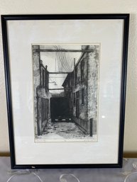 Framed Limited Edition Print By Artist & Illustrator A.g. Smith Titled Iowa City