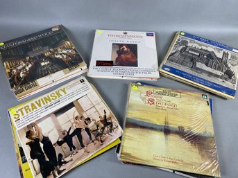 Many Classical, Choral, Symphony & Religious LP Vinyl Record Albums, Bach, Haydn, Tomkins, Stravinsky