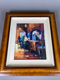 Michael Flohr Mixed Media On Canvas  Print #115/195 With COA