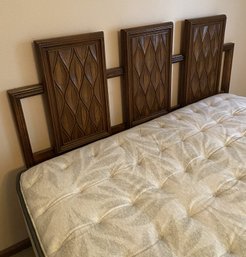 Awesome Mid-century, MCM Or Retro Queen Headboard & Frame