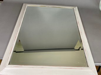 Large Mirror With Shabby Chic Distressed Frame