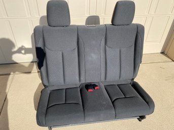 Deep Gray Or Black Back Seat From A Jeep Willys