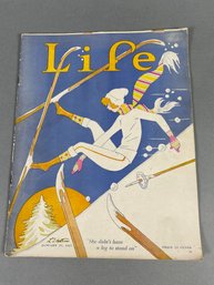 Antique Copy Of Life Publishing Company Magazine, January 27, 1927, LT Holton