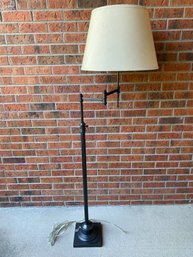 High Quality Extendible, Expandible Floor Lamp With Restoration Hardware Lamp Shade