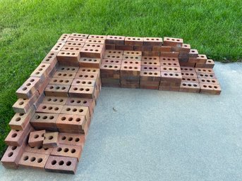 Pile Of Clean Red Bricks - Lot 1